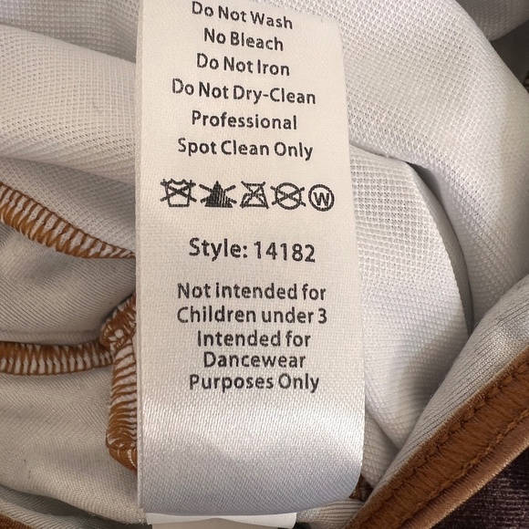 WEISSMAN Run Rudolph Run Dance Ice Skating Costume Size SC Small 6/7 - Picture 13 of 14